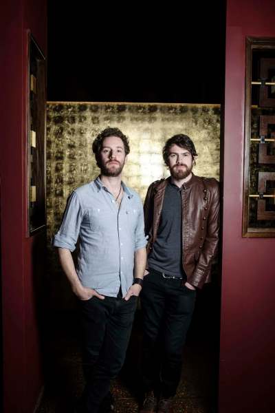 Shawn Hall (left) and Matthew Rogers of Harpoonist and the Axe Murderer. (Jodie Ponto photo)