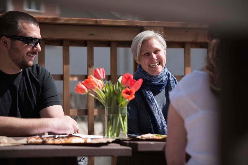 Thomas Zinn (left) and Robyn Gibson (David Moder Photograpy)