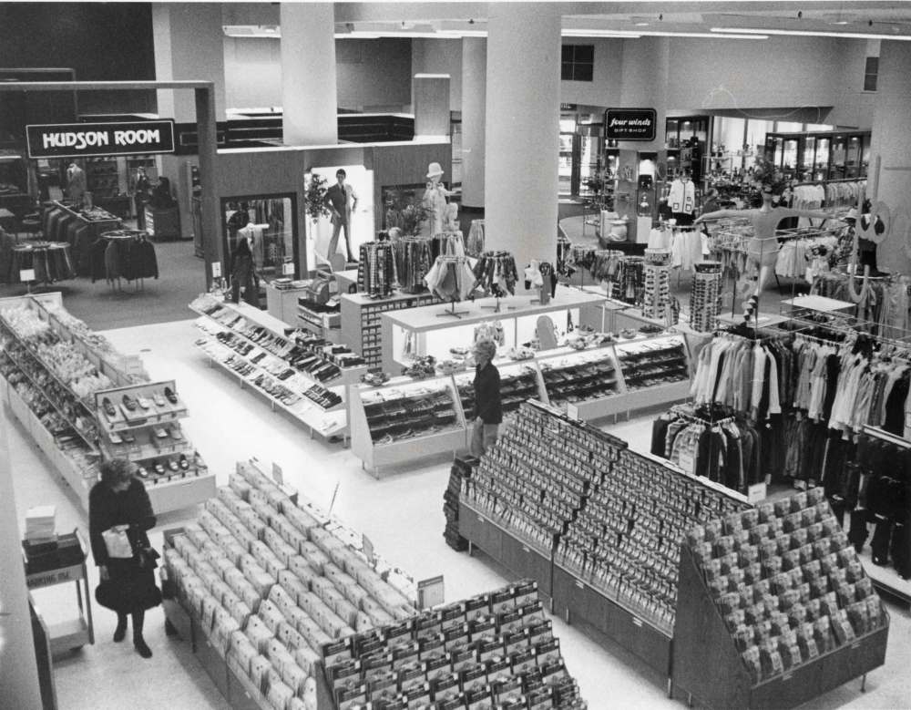 Winnipeg Free Press Archives
The first floor of the Hudson's Bay Company's downtown store circa 1973.