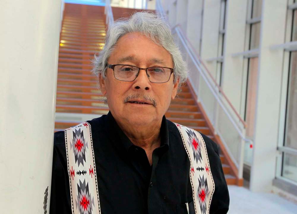BORIS MINKEVICH / WINNIPEG FREE PRESS
Dave Courchene of Turtle Lodge, Sagkeeng First Nation, will lead a National Day of Prayer and Mindfulness on Sunday for people of all faiths and denominations.