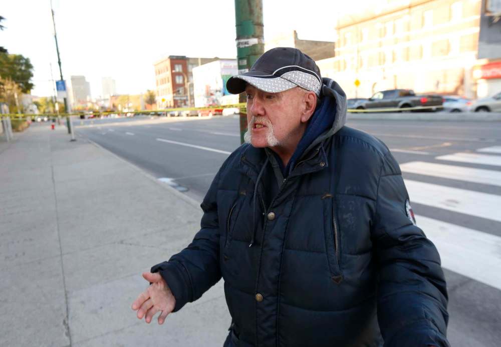 WAYNE GLOWACKI / WINNIPEG FREE PRESS
Donnie Fizell was a witness to the collision.