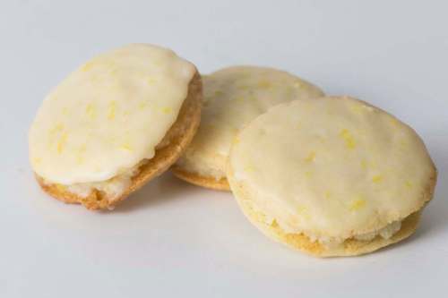 Lemon Ricotta Buttercream Sandwich Cookies. (Jennifer Chase / Washington Post)