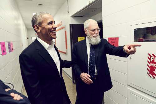 Netflix photo
Former U.S. President, Barack Obama, left, is the first guest on the new Netflix series My Next Guest Needs No Introduction with David Letterman, which was released Friday.