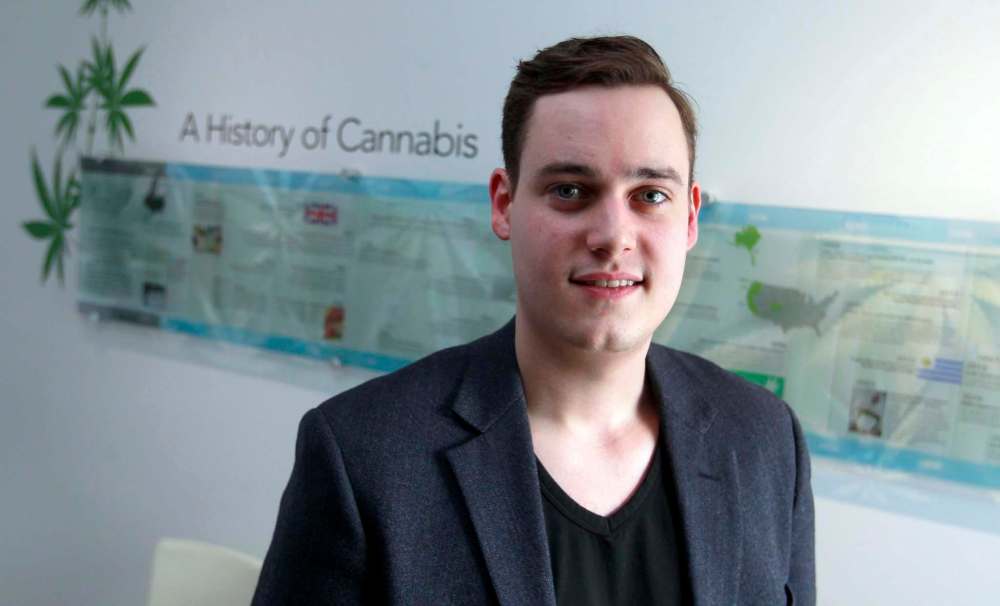 John Arbuthnot, CEO at Delta 9 Bio-Tec. (Boris Minkevich / Winnipeg Free Press)