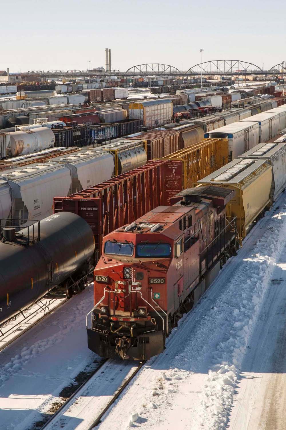 MIKE DEAL / WINNIPEG FREE PRESS files
It’s time for an informed discussion about the CP rail yard.