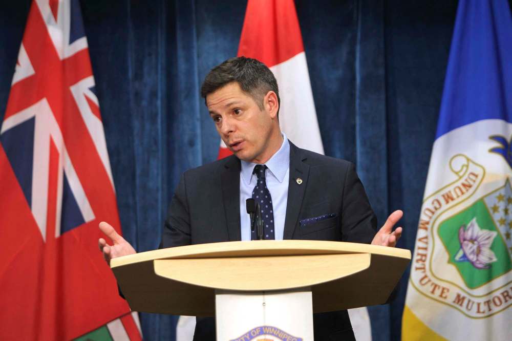 RUTH BONNEVILLE / WINNIPEG FREE PRESS FILES
Winnipeg Mayor Brian Bowman won't release United Fire Fighters of Winnipeg president Alex Forrest’s attendance records on city committees.
