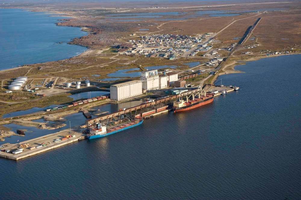 supplied
The purchase of the Port of Churchill would include the rail lines, which would have to be repaired, as well as some land and buildings. An estimated $46 million in repairs to the track is needed.