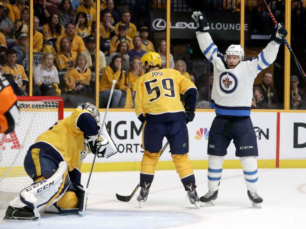 Mark Humphrey / The Associated Press
Winnipeg Jets centre Paul Stastny is one of five unrestricted free agents on the team, along with Toby Enstrom, Matt Hendricks, Shawn Matthias and Michael Hutchinson.