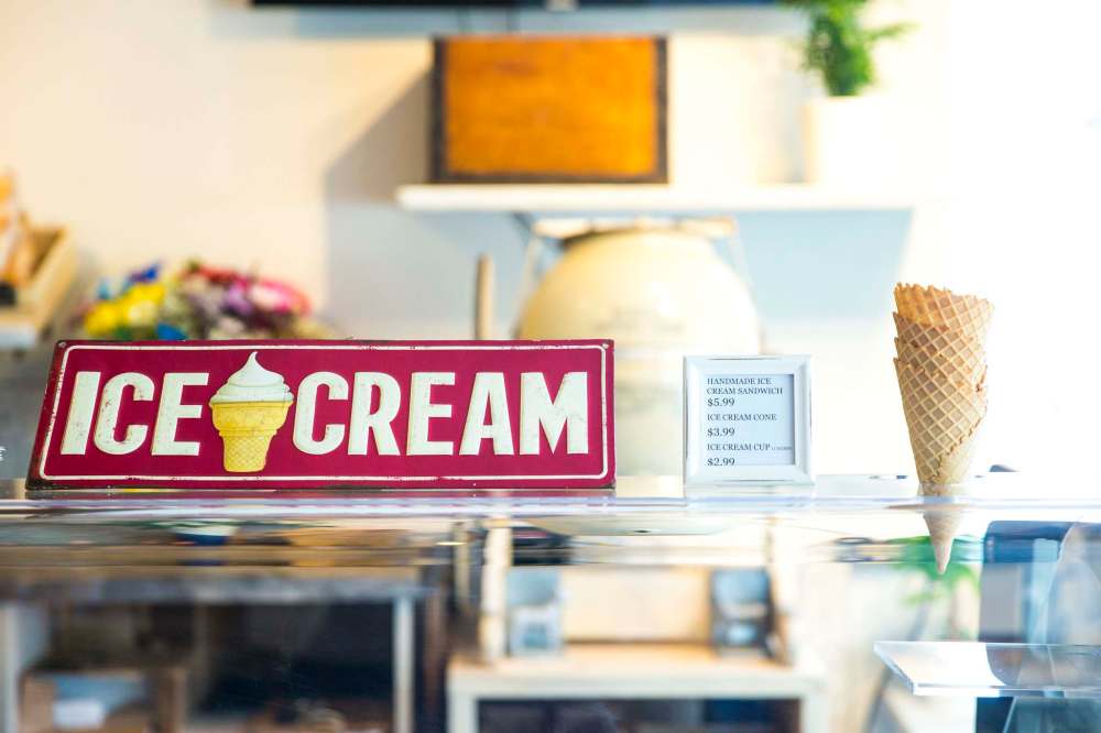 If you’re not in the mood for cheese, perhaps ice cream will be to your liking.