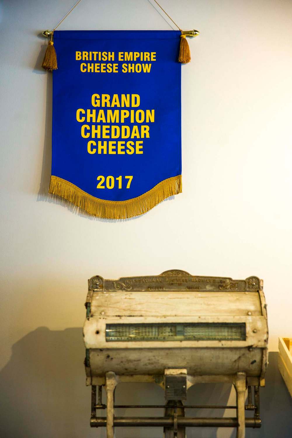 Bothwell cheese is a perennial champ at events such as the British Empire Cheese Show.