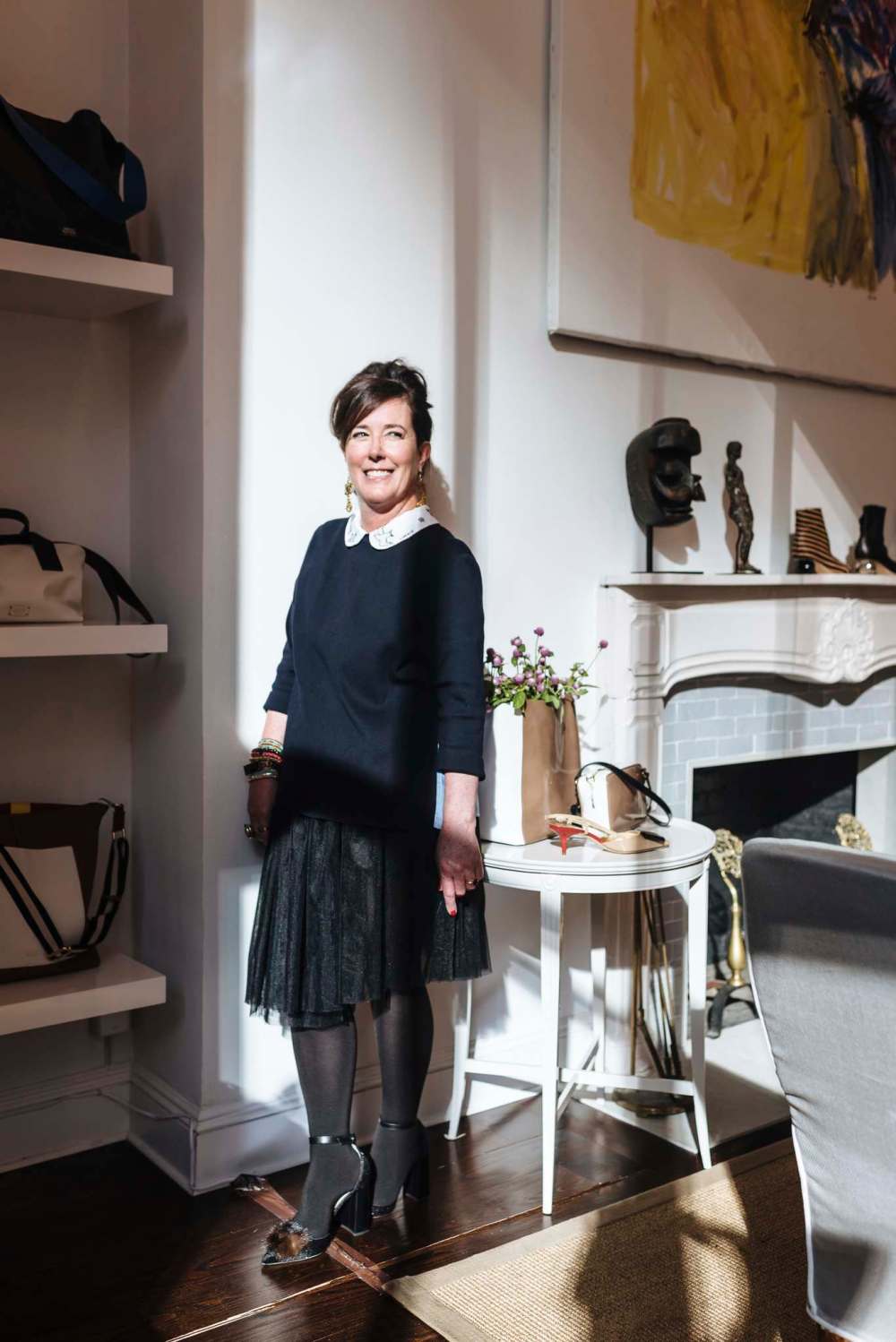 KATE WARREN / THE WASHINGTON POST FILES
Kate Spade’s bright, colourful brand was founded on ideas of whimsy and joy; in private, the late designer suffered from depression and anxiety.