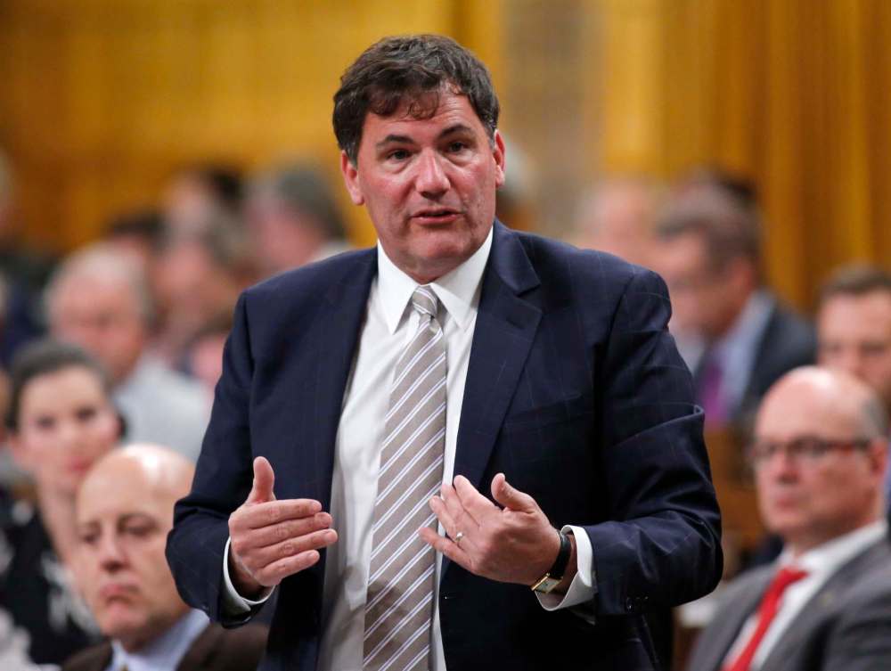 THE CANADIAN PRESS / Patrick Doyle
Minister of Fisheries, Oceans in the House of Commons during Question Period in Ottawa on Monday.