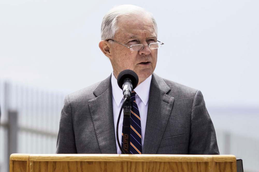 Ariana Drehsler / Bloomberg photo
U.S. Attorney General Jeff Sessions quoted the bible when arguing in favour of the U.S. policy of seperating immigrant children from their parents at the border.