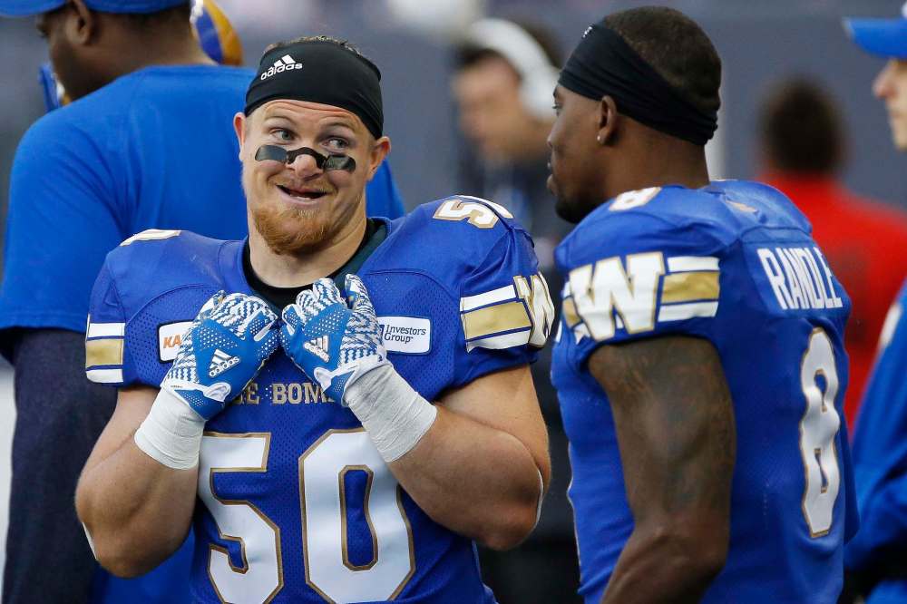 Pound for pound, this is the most talented Bombers defence in recent memory. (John Woods / Free Press files)