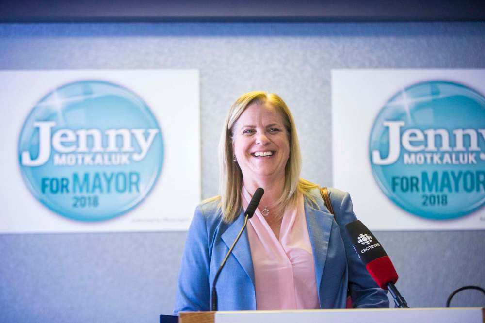 Jenny Motkaluk says that when the idea of running for mayor first came up over the winter, she and her husband focused on the extensive network of political strategists, organizers and fundraisers that they counted among their friends and acquaintances. (Mikaela Mackenzie / Free Press files)