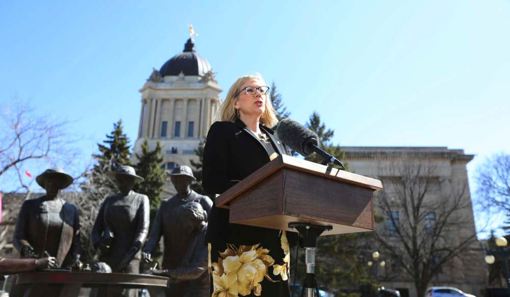 Sustainable Development Minister Rochelle Squires was prevented from publicizing the findings of a University of Manitoba soil analysis because of a government news blackout due to the St. Boniface byelection. (Ruth Bonneville / Winnipeg Free Press Files)
