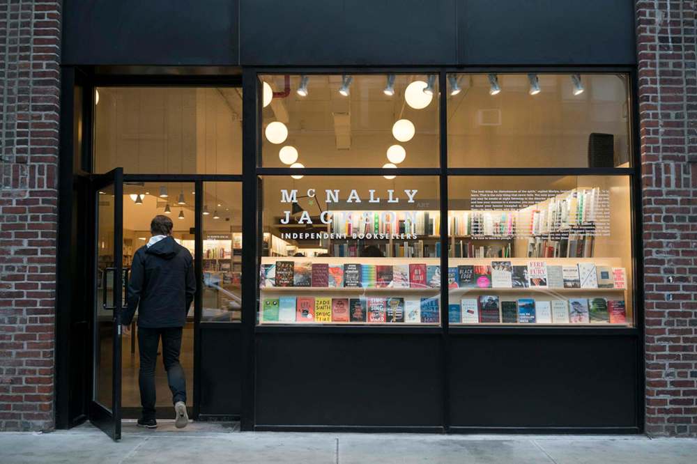 McNally's bookstores remain a popular spot for neighbourhood denizens, tourists, and celebrities alike.