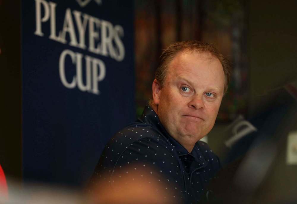 Players Cup Mackenzie Tour co-chair Craig Sheldon. (Ruth Bonneville / Winnipeg Free Press)