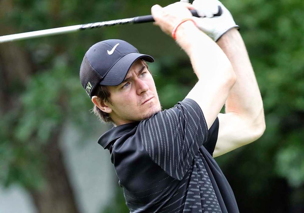 Mark Scheifele during Dale Hawerchuk's celebrity golf tournament and fundraiser at Pine Ridge Golf Club Thursday afternoon. 130627 June 27, 2013 Mike Deal / Winnipeg Free Press
