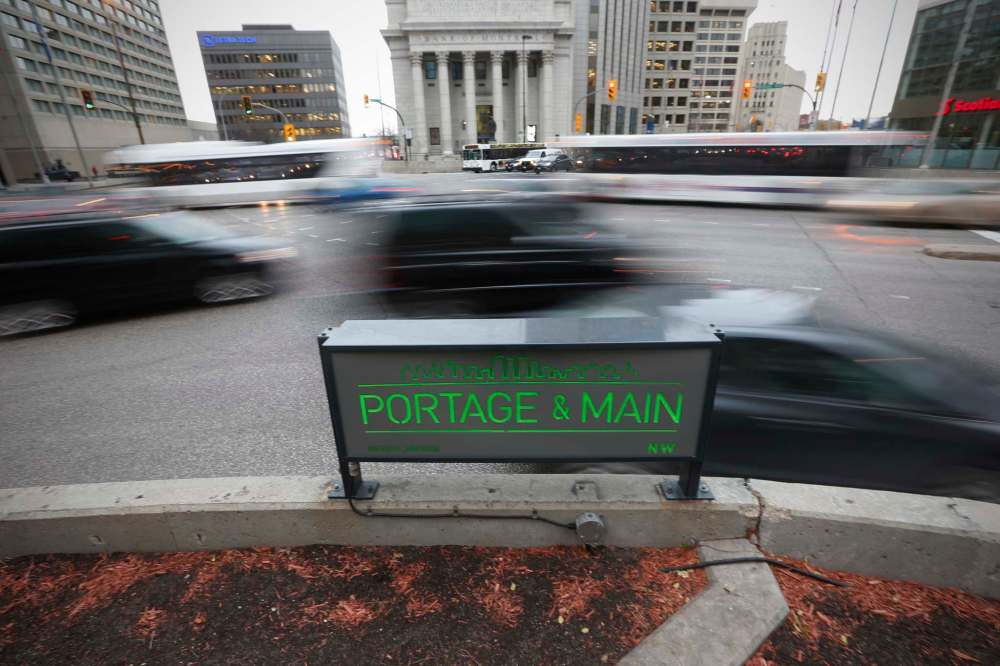 JOHN WOODS / WINNIPEG FREE PRESS
Mayor Brian Bowman disputed on Friday reports a contract for the redesign of Portage and Main would be awarded ahead of the election.