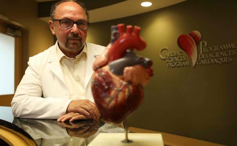 Dr. Ross Feldman said his program's goal is to get the wait time for a non-urgent echocardiogram down to around 12-13 weeks -- similar to the Manitoba wait for ultrasounds. (Ruth Bonneville / Winnipeg Free Press)