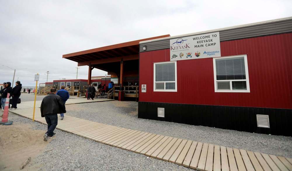 TREVOR HAGAN / WINNIPEG FREE PRESS
Workers from the Keeyask Generating Station construction site near Gillam are alleged to have sexually assaulted women in the area.