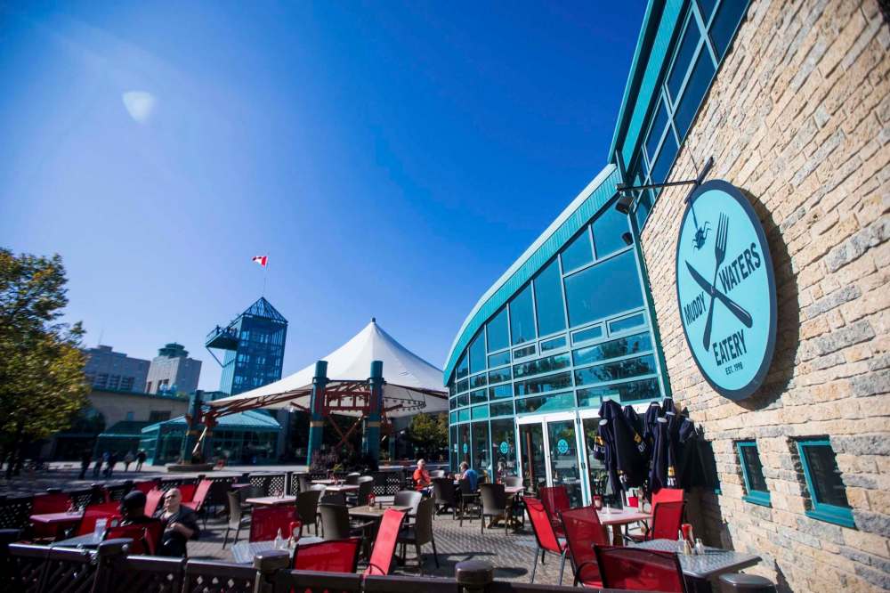 Muddy Waters was one of the first restaurants at The Forks. (Mikaela MacKenzie / Winnipeg Free Press)