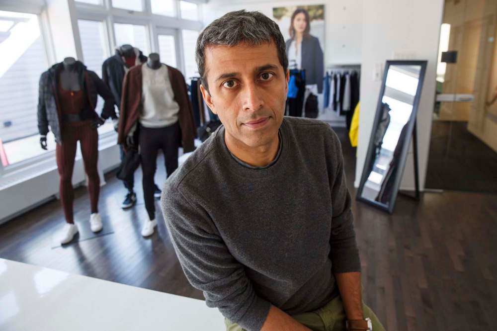 Mondetta was started 32 years ago when 16-year-old Ash Modha started printing business cards and making T-shirts for the university crowd. (Photos by Mike Deal / Winnipeg Free Press)