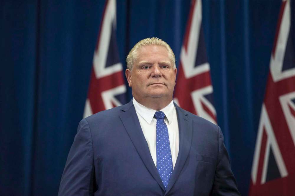 Chris Young / The Canadian Press Files
Ontario Premier Doug Ford