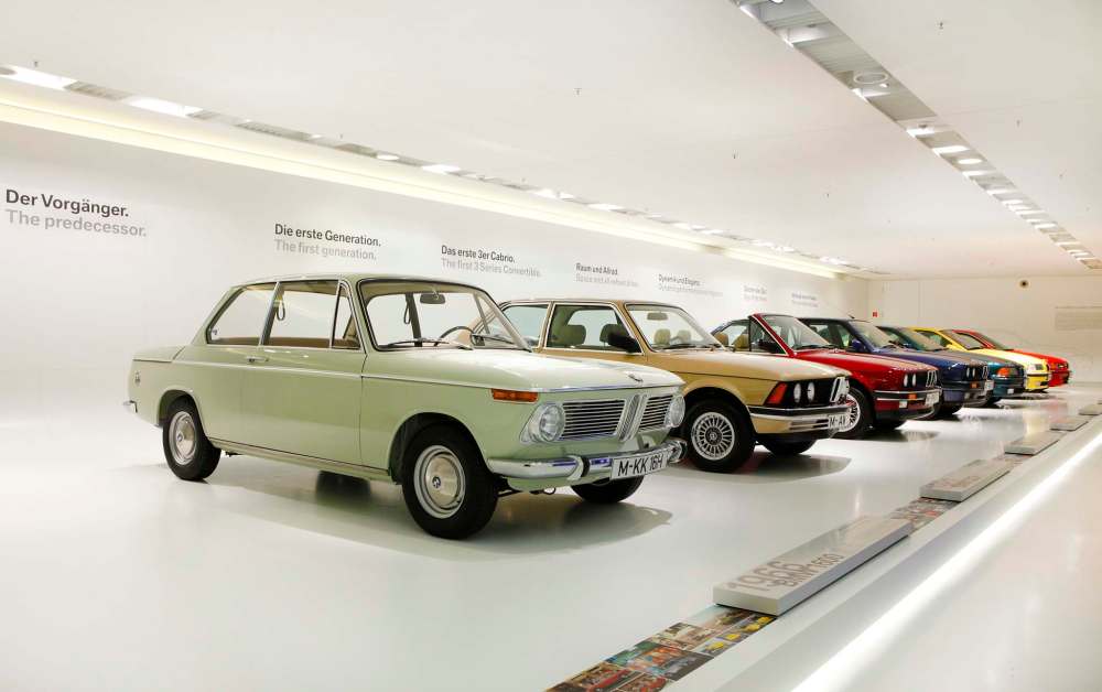 The BMW Museum has perfectly preserved and displayed specimens of Bavaria’s finest motor cars from days gone by.