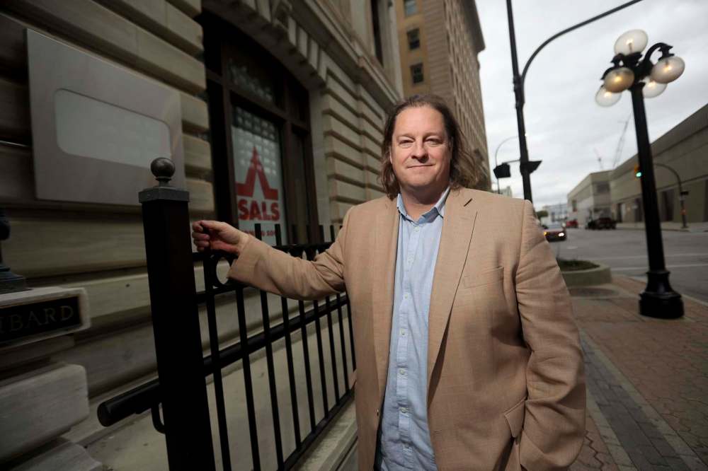 TREVOR HAGAN / WINNIPEG FREE PRESS
Salisbury House CEO Noel Bernier, at the new location Friday.