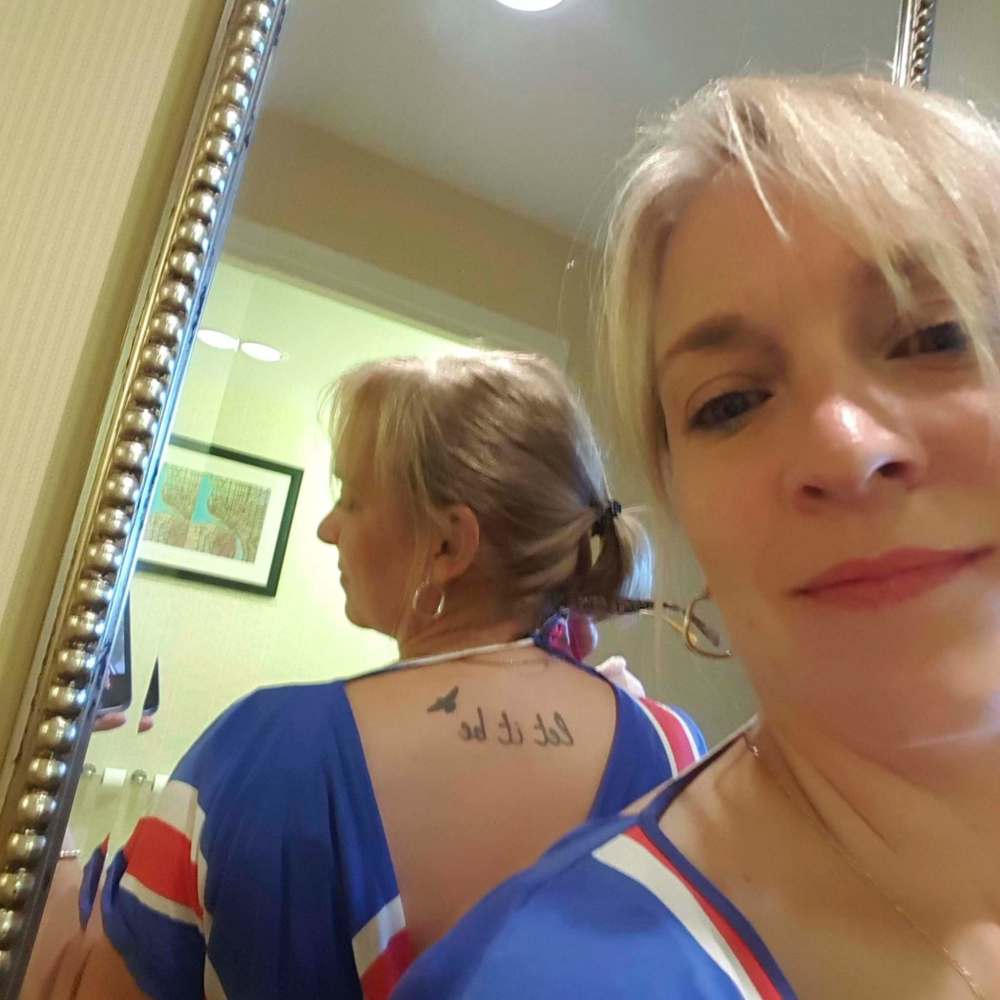 SUPPLIED
Maggie Svaling, who is attending her 19th Paul McCartney concert, has a Let it Be tattoo, which she wants signed by McCartney.