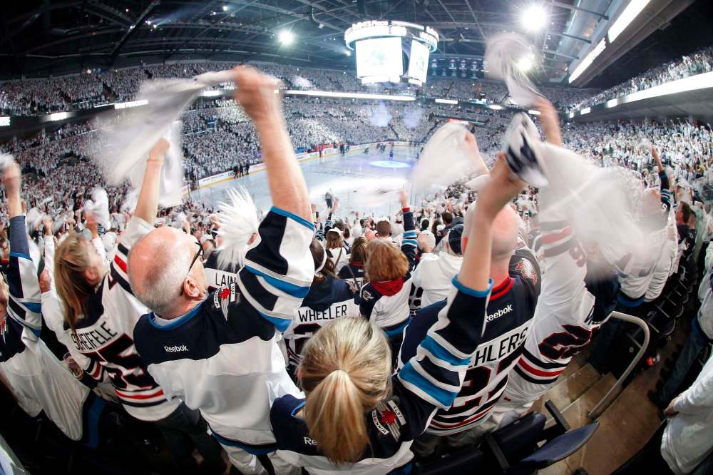 Attending a Winnipeg Jets game is the seventh-most expensive night out in the NHL and the fifth-worst deal in the league overall when comparing how much it costs to go to a game to the team’s overall winning percentage, according to a new study by an American university professor. (John Woods / The Canadian Press files)