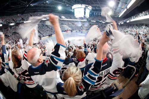 Attending a Winnipeg Jets game is the seventh-most expensive night out in the NHL and the fifth-worst deal in the league overall when comparing how much it costs to go to a game to the team&rsquo;s overall winning percentage, according to a new study by an American university professor. (John Woods / The Canadian Press files)