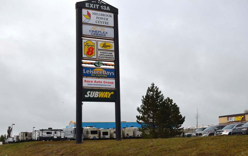 The Millbrook Power Centre off Highway 102 at the Millbrook First Nation is a beehive of business activity. (The Chronicle Herald)