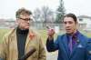 Provincial Liberal leader Dougald Lamont and MP Robert-Falcon Ouellette called on the province to unveil a clean-up plan for Weston School (Mike Sudoma / Winnipeg Free Press)