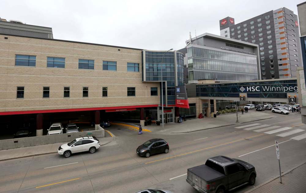 TREVOR HAGAN / WINNIPEG FREE PRESS FILES
HSC security and staff say they feel unsafe at work.