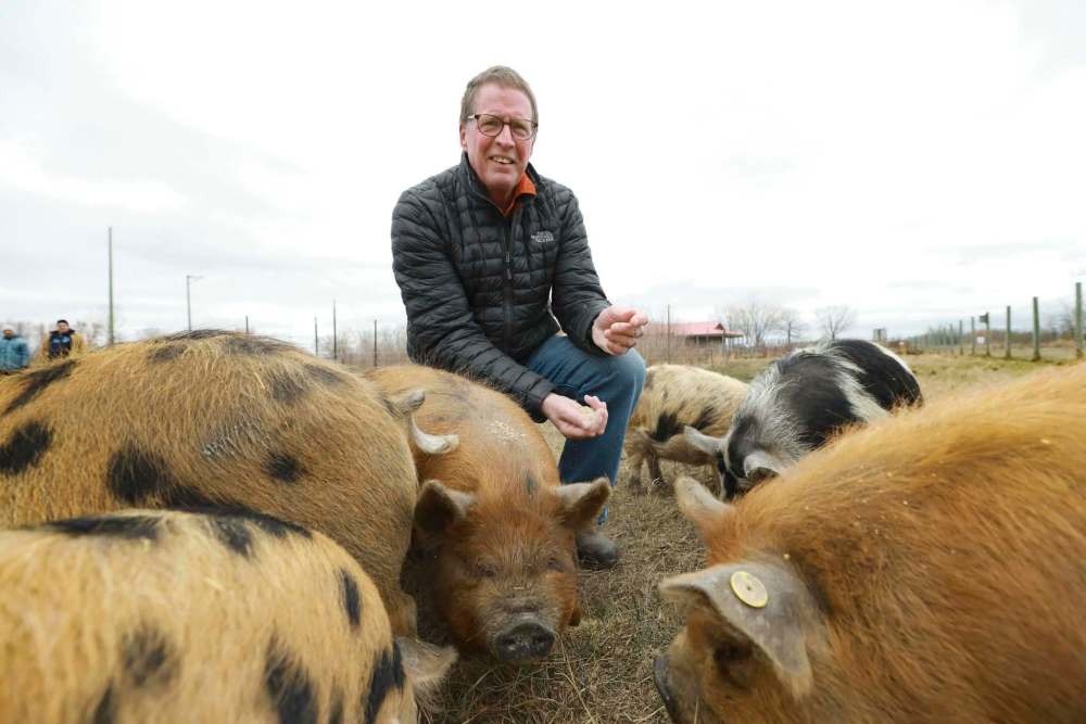 After 35 years, Bill Elliot's retiring, handing the reins over to Liz Wilson, FortWhyte Alive’s new president and CEO, as of Nov. 1. (Photos by Ruth Bonneville / Winnipeg Free Press)