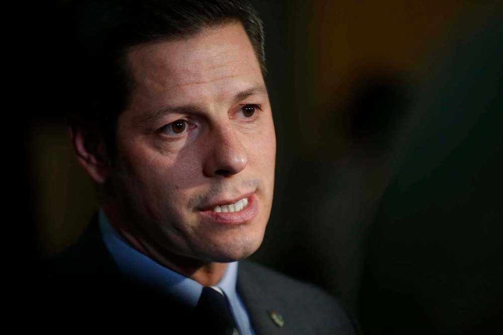 Winnipeg Mayor Brian Bowman expects a windfall from the cannabis industry similar to what the government makes off of alcohol and tobacco. (John Woods / The Canadian Press files)