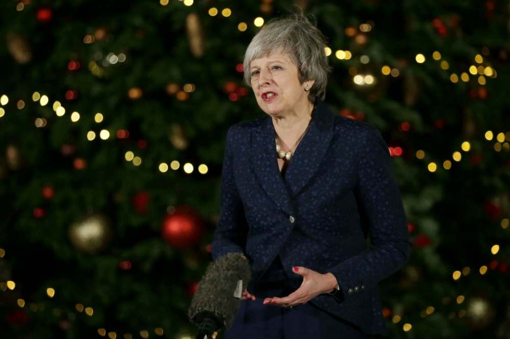 TIM IRELAND / THE ASSOCIATED PRESS FILES<p/>
British Prime Minister Theresa May