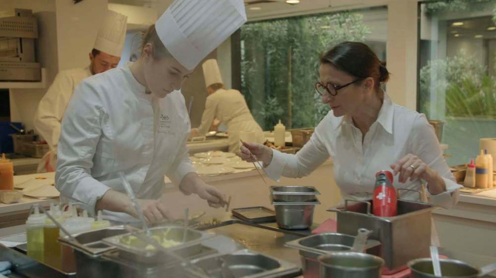 World-renowned restaurant-hotel Maison Pic has been in Anne-Sophie Pic's family for three generations; she is one of a handful of female chefs to attain three Michelin stars. (Red Queen Productions)