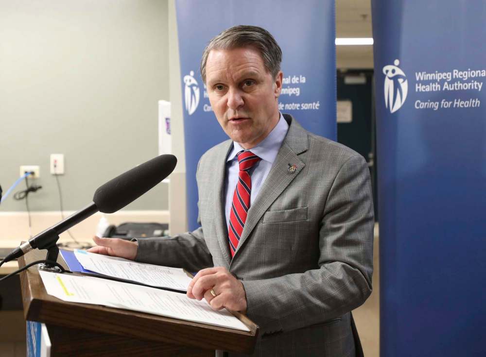 Health Minister Cameron Friesen has been hesitant to call the meth problem in Manitoba a crisis. (Ruth Bonneville / Winnipeg Free Press)