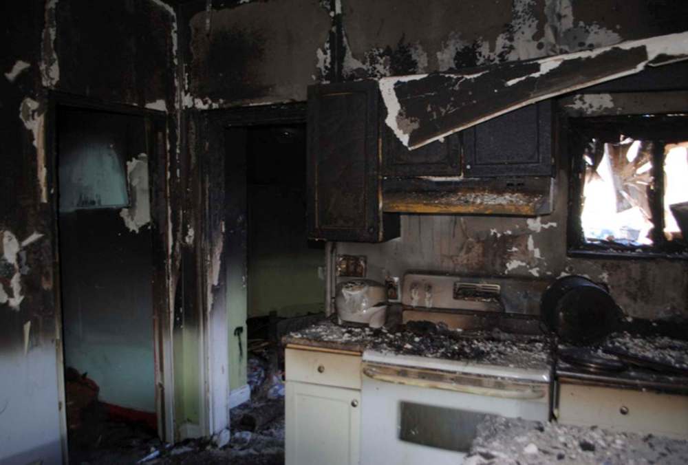 SUPPLIED PHOTO
The kitchen in the Aberdeen Avenue home where Jeanenne Fontaine's body was found.