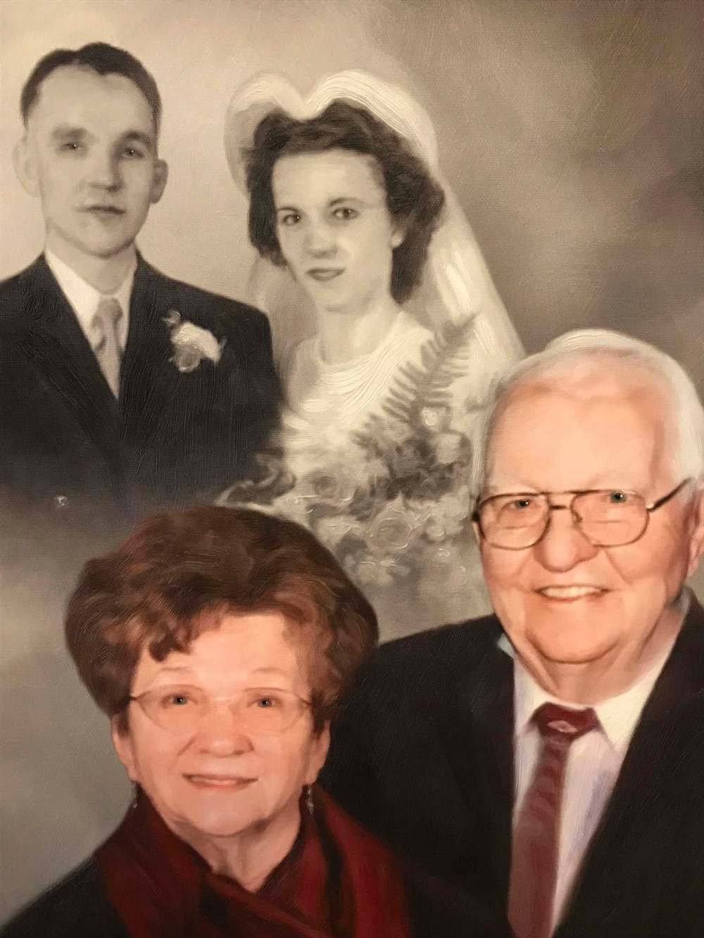 Charles and Germaine Boulet were married in 1948 and lived in Winnipeg for 70 years. Charles died on Nov. 7, 2018.