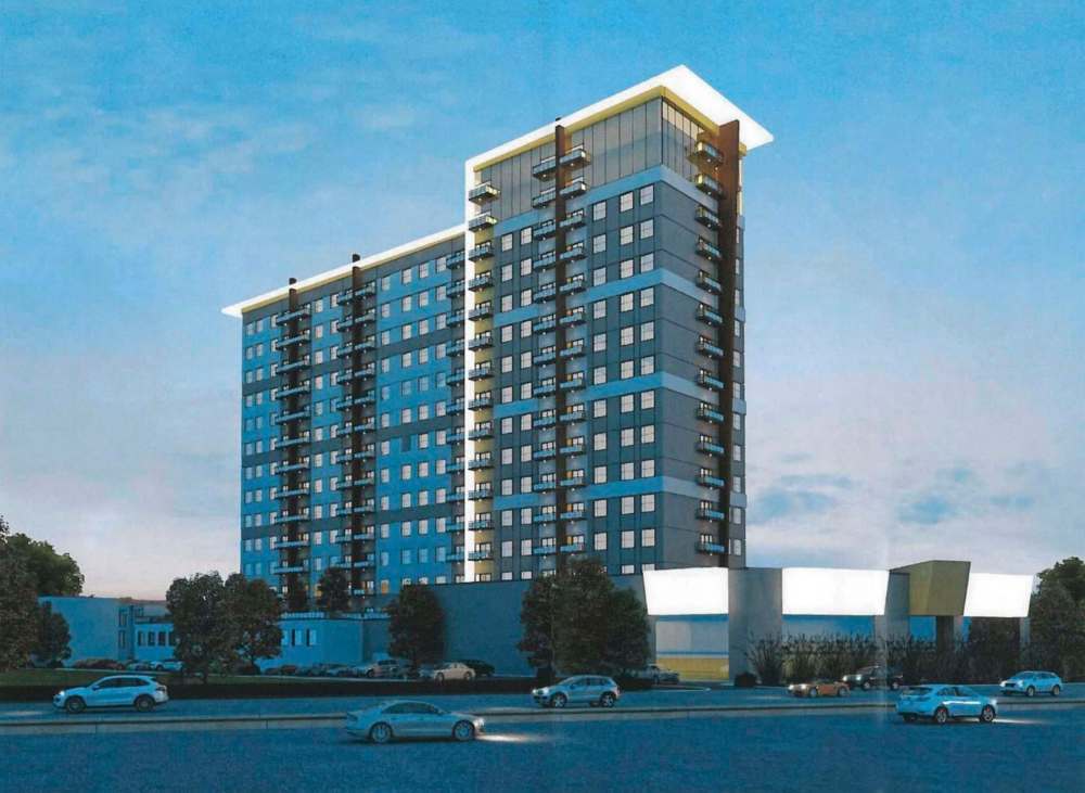 CITY OF WINNIPEG
Proposed 410-unit, 15,000-square-foot-commercial mixed use development at 3021 Pembina Hwy.