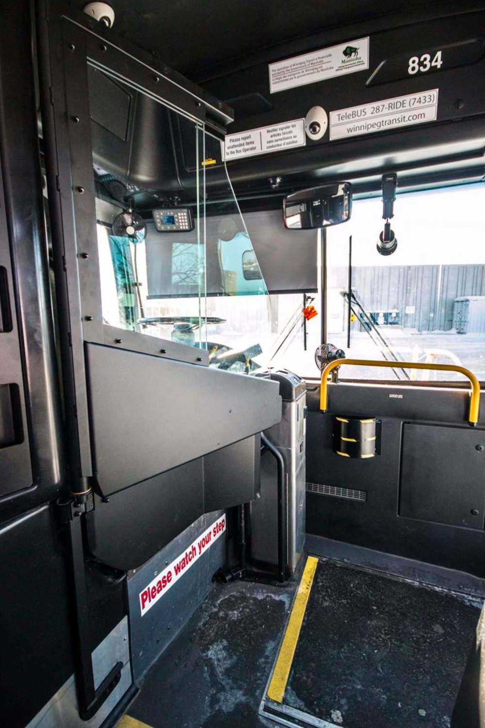 SUPPLIED
EPC endorsed a plan to install bus shields within a year.