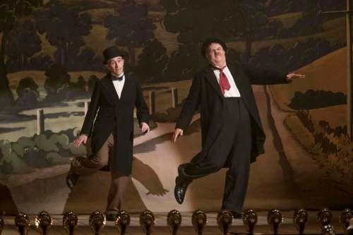 SONY PICTURES
Steve Coogan (left) as Stan Laurel and John C. Reilly as Oliver Hardy in Stan and Ollie.