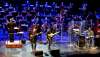 Javier Reyes (from left), Tosin Abasi and drummer Matt Garstka of Washington D.C. prog outfit Animals as Leaders made their symphonic debut Wednesday with the WSO. (Phil Hossack / Winnipeg Free Press)