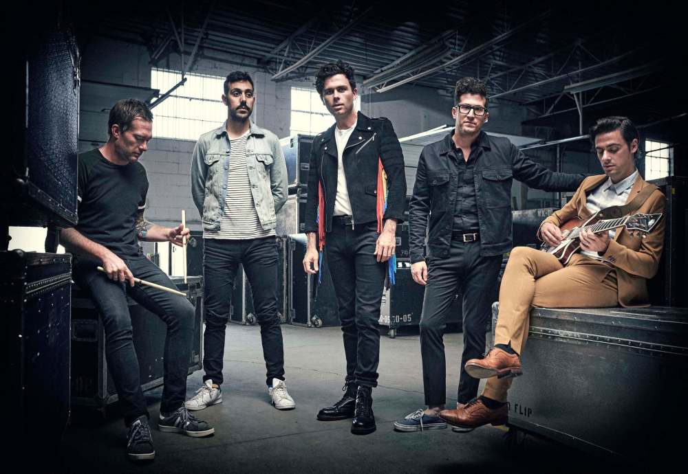Tim Oxford (from left), Nick Dika, Max Kerman, Anthony Carone and Mike DeAngelis have worked their way up from bars to arenas. (Matt Barnes)