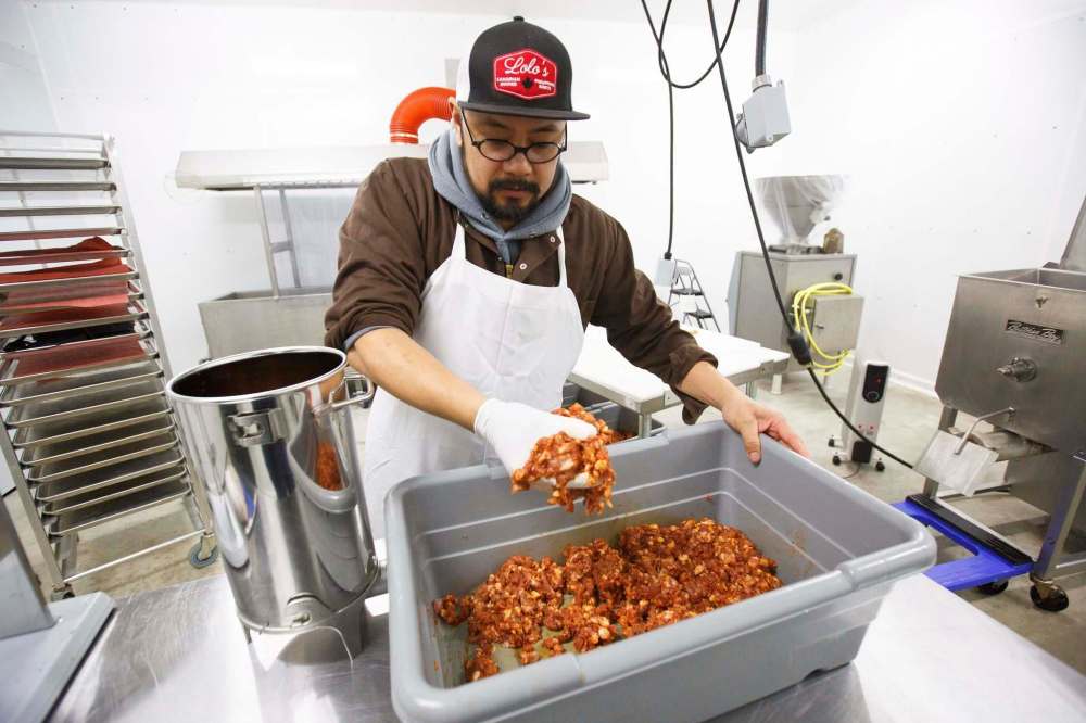 Sale got his start selling sausages from a street-vending cart, having another butcher prepare his product. He watched and learned and then decided to take over production.
